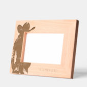 Cadres Gravés Western Cowgirl  (Gauche)