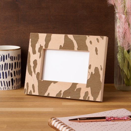 Cadres Gravés Western Farm Animal Cow Print (Gauche)