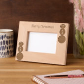 Cadres photo à laser de Noël (Gauche)