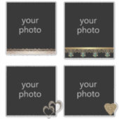 Cadres photo chic autocollants (Devant)