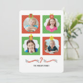 Cadres photo Christmas Spirit Carte de vacances (Debout devant)