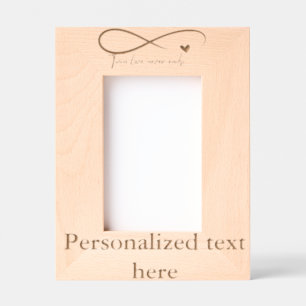 Cadres photo jumeaux gravés