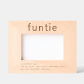 Cadres photo laser de définition amusante Tante (Recto)