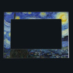 Cadres Photo Magétiques La nuit étoilée de Van Gogh<br><div class="desc">La nuit étoilée de Van Gogh. S'il vous plaît visitez mon magasin pour un design plus intéressant et plus de choix de couleurs. =>     zazzle.com/iwheels*</div>