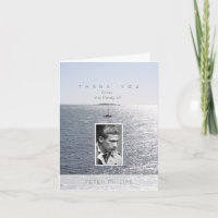 Cadres photo mer et bateau Sympathie Merci