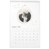 Cadres tirés à la main - Calendrier de Collage de  (Feb 2027)