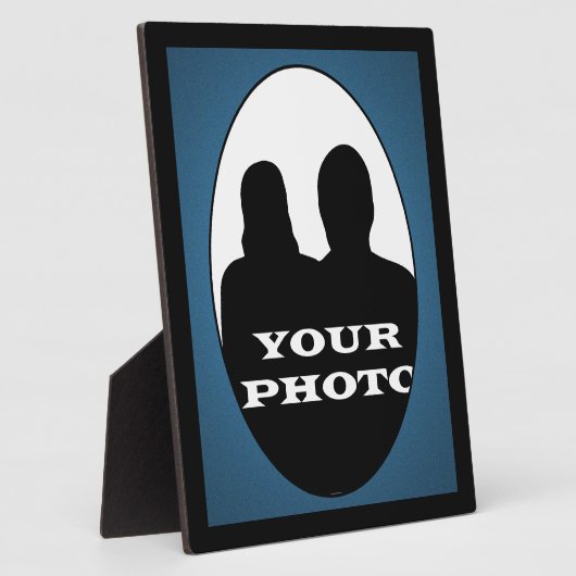 Cadrez votre photo 8 x 10 Plaque photo verticale (Côté)