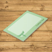 Caducée avec bloc-notes à feuilles