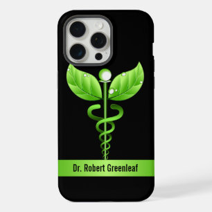 Caducée vert Médecine alternative Symbole médical