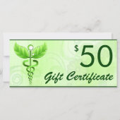 Caduceus Alternative Medicine $50 Gift Voucher (Voorkant)