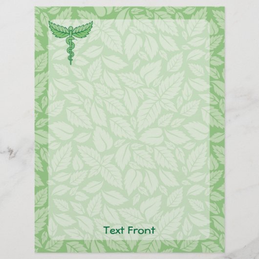 Caduceus avec prospectus Arrière - plan Feuille (Devant)