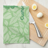 Caduceus avec serviette Arrière - plan Feuille (Quart Plié)