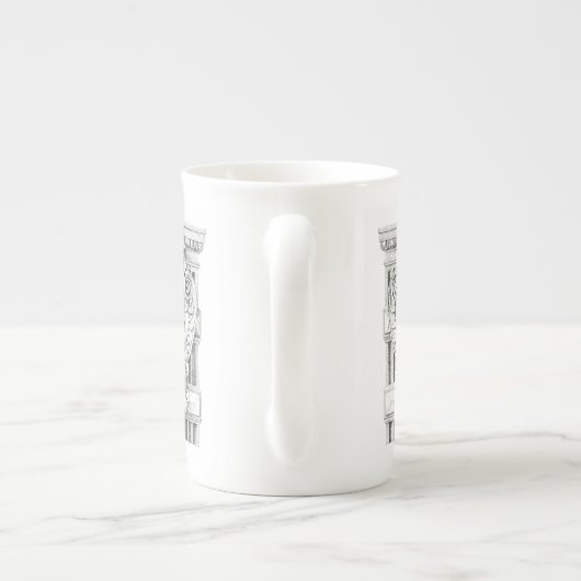 CADUCEUS Bone China Mug (Dos)