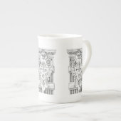 CADUCEUS Bone China Mug (Devant droit)