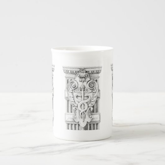 CADUCEUS Bone China Mug (Devant)