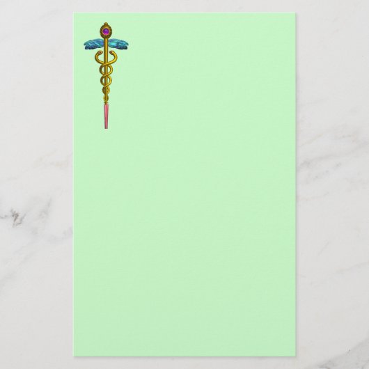 CADUCEUS BRIEFPAPIER (Voorkant)
