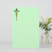 CADUCEUS BRIEFPAPIER (Staand voorkant)