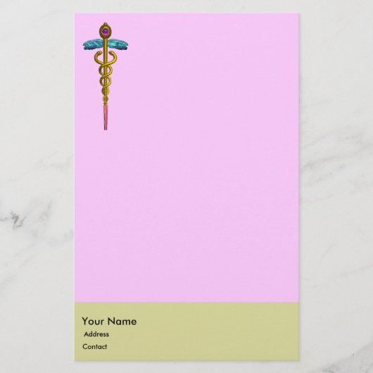 CADUCEUS BRIEFPAPIER (Voorkant)