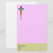 CADUCEUS BRIEFPAPIER (Voorkant / Achterkant)