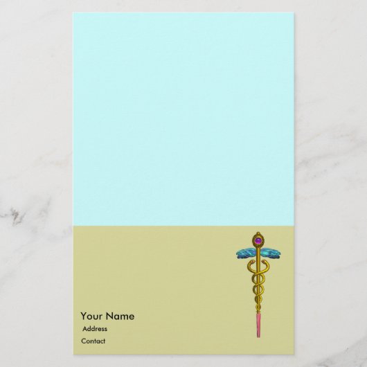 CADUCEUS BRIEFPAPIER (Voorkant)