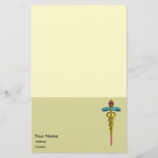 CADUCEUS BRIEFPAPIER (Voorkant)