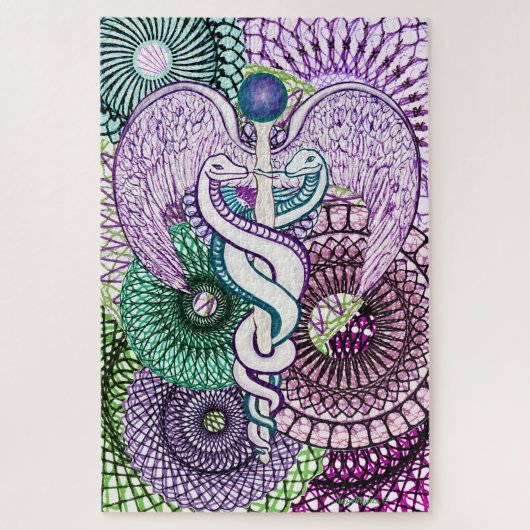 Caduceus Charme Legpuzzel (Verticaal)