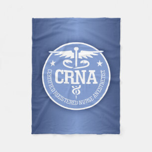 Caduceus CRNA cadeauideeën Fleece Deken