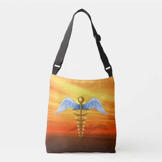 Caduceus Crossbody Tas (Voorkant)
