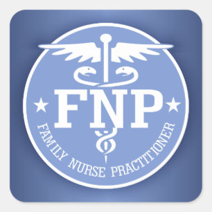 Caduceus FNP2-cadeaus Vierkante Sticker
