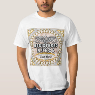 Caduceus Geregistreerd Verpleegkundige T-shirt