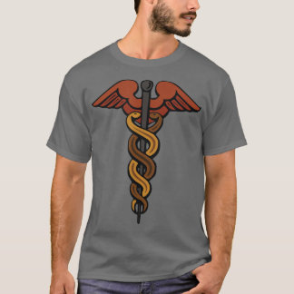 Caduceus Hermes T Son of Zeus God Greek Mythology T-shirt