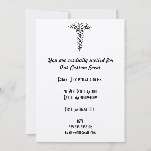 Caduceus Kaart (Voorkant)