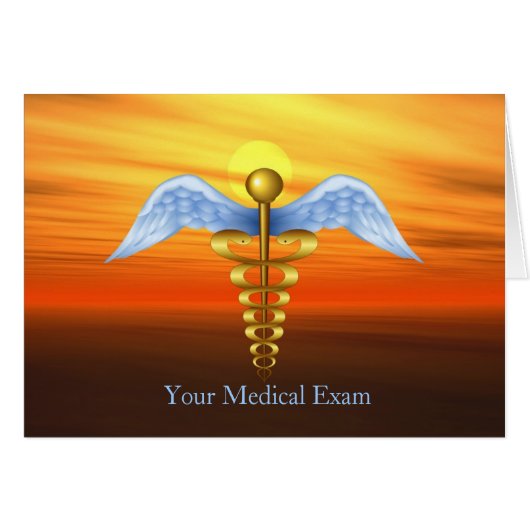 Caduceus Kaart (Voorkant Horizontaal)