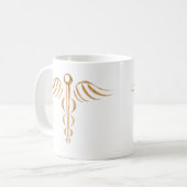 Caduceus Koffiemok (Voorkant links)
