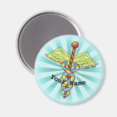 Caduceus Magneet (Voorkant / Achterkant)