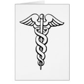 Caduceus medisch symbool (Voorkant)