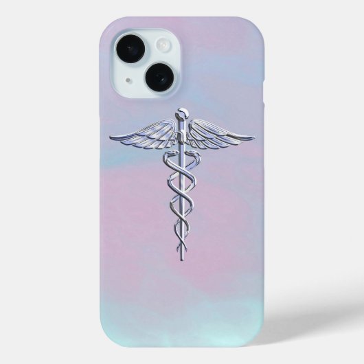 Caduceus medisch symbool voor moeder achterdeur Case-Mate iPhone case (Achterkant)