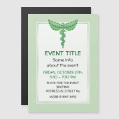 Caduceus met bladeren (Voorkant / Achterkant)