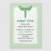 Caduceus met bladeren (Voorkant)