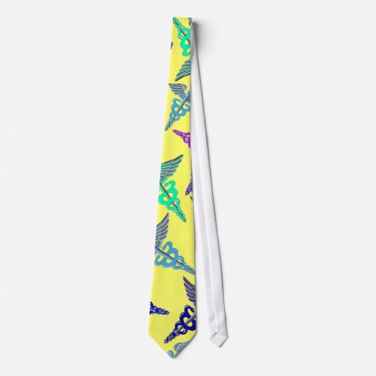 Caduceus Necktie Stropdas (Voorkant)