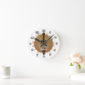 Caduceus OB Gyn Nurse clock Ronde Klok (Huis)