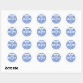 Caduceus OBGYN cadeauideeën Ronde Sticker (Vel)