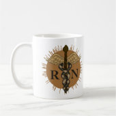 caduceus R.N. Nurse Mug (Gauche)