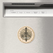 Caduceus RN Infirmière aimant (In Situ (Lave-vaisselle))