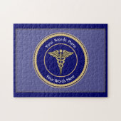 Caduceus Rope Shield Universal Custom Legpuzzel (Horizontaal)