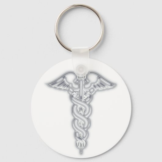 Caduceus Sleutelhanger (Voorkant)