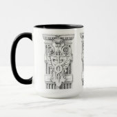 CADUCEUS Tall Black Combo Mug (Gauche)