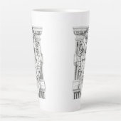 CADUCEUS Tall Tapte Latte Mug (Devant)