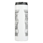 CADUCEUS Thermische Tumbler Thermosbeker (Achterkant)