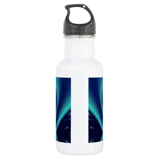 CADUCEUS, trillende goudmethyst Waterfles (Achterkant)